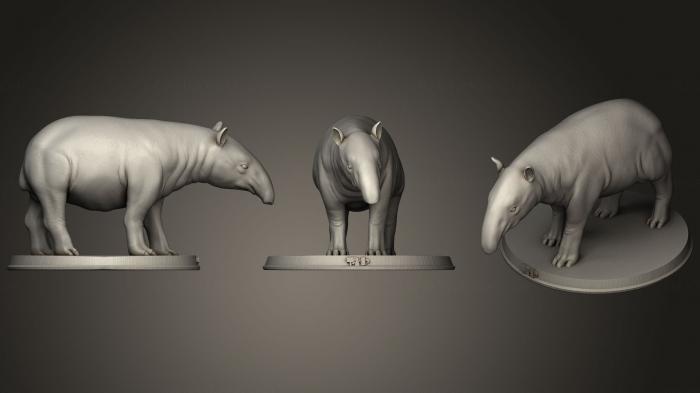 Animal figurines (STKJ_1535) 3D model for CNC machine